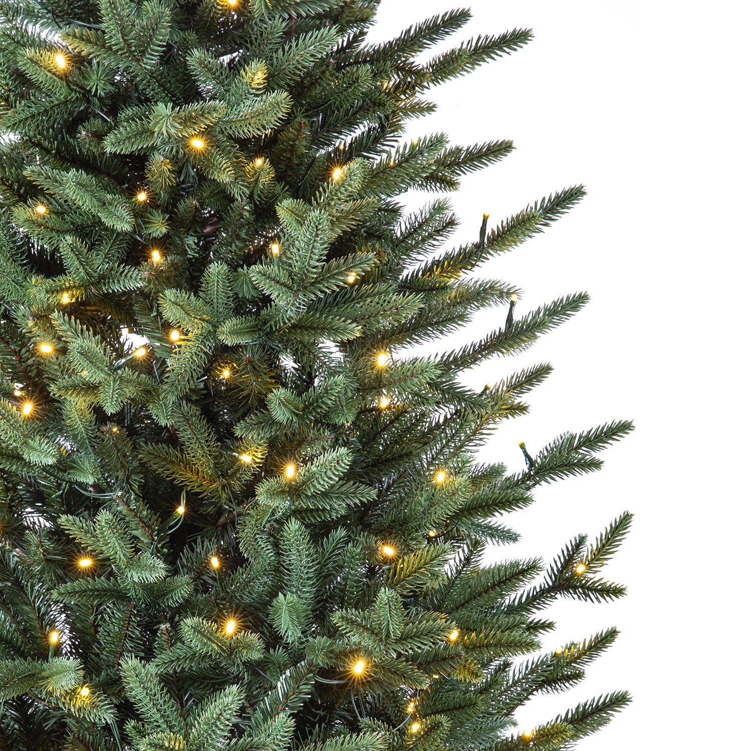 Calgary Spruce artificial Christmas tree lights