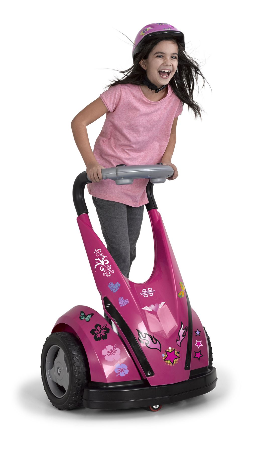 Pink Dareway Scooter Electric Ride On | Feber Dareway | iLeisure