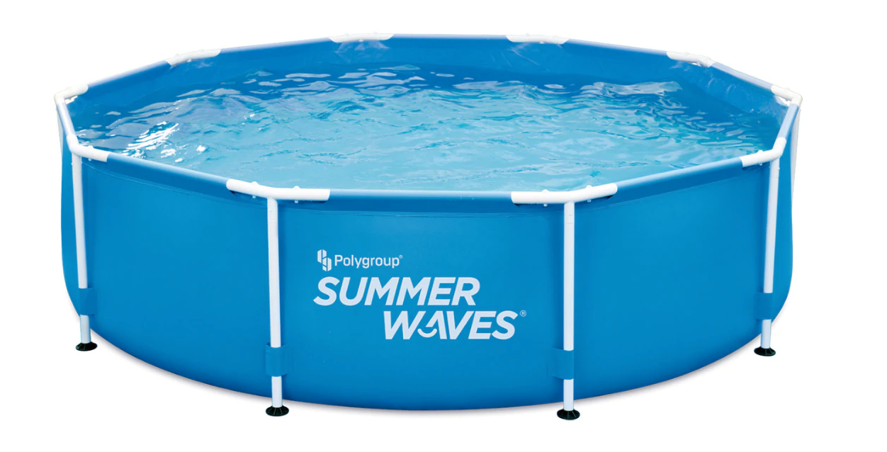 12FT Summer Waves Active Frame Pool Liner(Aldi 2022 season, darker blue mosaic), 12′ x 33″